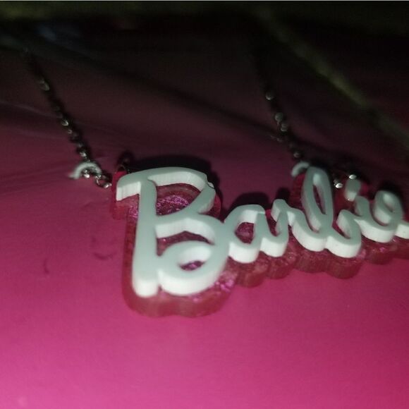 Barbie the Movie earrings, Necklaces Barbie jewelry new accessories, - Picture 5 of 8